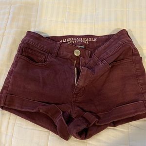 American Eagle Hi Rise Shorties